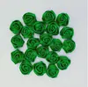 Flores de Capullos de Rosa Tridimensionales de 5 cm Transfronterizos Capullos de Flor de Rosa de Cinta de 2.5 cm Accesorios para Ramo DIY Flores