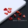 Zircón de Media Luna Calidad 7A, Zircón de Media Luna Blanco y de Colores con Base Puntiaguda, Piedras Sueltas, Venta al por Mayor de Fabricante de Wuzhou