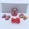 Oso Lindo Tridimensional Colorido de Acrílico para Accesorios de Cabello DIY, Aretes, Pinzas para el Cabello, Fundas de Teléfono, Materiales para Accesorios de Hebilla de Zapatos