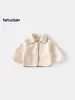 Ropa exterior cálida de invierno para hombres, mujeres y niños; ropa exterior de forro polar gruesa de doble cara para bebés; Sudaderas con capucha y cárdigans para usar al aire libre