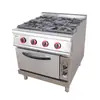 Estufa de Gas Vertical Multicabezal Comercial Dongpei Máquina de Arroz en Olla de Barro Estufa de Olla de Barro de Cuatro Cabezales de Alta Potencia con Horno Eléctrico