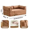 Sofá cama de doble propósito para sala de estar, hogar, apartamento de alquiler, sofá comprimido para siesta, sofá perezoso, sofá plegable reclinable