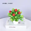 Ventas Directas de Fábrica Nuevo Árbol Frutal de Espuma en Maceta Decoración de Escritorio para Interiores Hogar Dormitorio Sala de Estar Accesorios