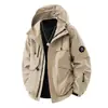 Comercio Exterior 2026 Otoño Nueva Moda Popular Casual Chaqueta Cortavientos para Pareja Abrigo con Capucha