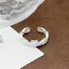 Anel de Dedo Indicador Alto Padrão Exclusivo Design de Luxo Leve Laço Folha de Bordo Zircônia Moda Feminina Estiloso Exquisito Empilhável