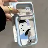Funda de doble soporte temática de gatos se transforma instantáneamente en un iPhone 17 Pro Max, adecuada para iPhone 16, funda transparente cielo estrellado de dopamina
