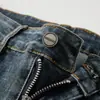 Jeans Casuales Rectos Ajustados de Alta Gama para Hombre 2025 Otoño Nueva Marca de Moda de Negocios Pantalones Largos para Hombre