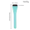 Venta al por mayor de fábrica Brocha para base de maquillaje de cabeza plana y forma curva, Brocha para mascarilla que no absorbe el polvo, Brocha de maquillaje ligera y para corrector sin dejar marcas