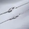 Pulseira Casal Lágrimas de Rupert Par Simples Formato de Gota Lágrimas Sentido de Alto Nível Pulseira Presente de Dia dos Namorados