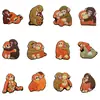 Pingentes de Sapato Macaco Abraço Novo Estilo Transfronteiriços, Clipes Decorativos de Sapato de Borracha Macia PVC DIY