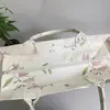 Bolsas de Lona Laminada en Stock, Bolsas Tote Promocionales 3D Personalizadas, Bolsas Tote de Algodón con Pintura Artística al Tinta