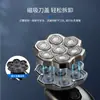 Afeitadora Eléctrica de Alta Potencia Transfronteriza, Recargable Ultra Limpia, Completamente Lavable, Herramienta para Afeitar la Cabeza Calva de Hombres