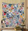 Tapiz de fondo psicodélico nórdico para pared, tapiz decorativo para colgar en la pared, tapiz decorativo para el hogar