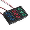Suministro de cabezal de voltímetro de CC de dos cables con pantalla digital de CC de 5 V a 120 V CA y cabezal de voltímetro digital de CA de 70 a 500 V