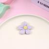 Tela a cuadros Bordar Flor de cinco pétalos Cereza Fresa DIY Accesorios para el cabello Accesorios de ropa Hecho a mano Lindo Accesorios de ropa