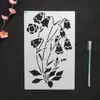 15 Piezas de Plantillas de Teñido con Cera Floral Batik Estilo B Ropa Miao Tintes Vegetales Materiales para Manualidades Moldes