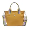 Bolsa de Tela Estilo Japonés Bolso Cruzado para Mujer Nuevo Lanzamiento 2025 Versátil Bolso de Mano para Estudiante Bolso de Hombro de Nylon para Clase