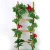 Rattan Sintético Planta Techo Restaurante de Frutas Decoración Planta Verde Granja Vegetal y Fruta Flor Enredadera Fruta Roja de Año Nuevo Artificial Alta