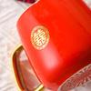 Tazas de Agua Cerámicas Domésticas de Buena Calidad con Tapas y Cucharas, Juego Redondo para Parejas, Tazas de Regalo, Tazas al por Mayor para Ceremonia del Té