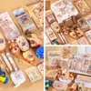 Bolsa de Lona Kapibala Atractiva Set de Papelería Recompensa para Estudiantes Pequeño Regalo Premio de Clase Recuerdo de Cumpleaños