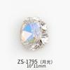 Nueva Celebridad de Internet Lujo Pila Taladro Estilo Lujo Ligero Color Mágico Super Brillante Decoraciones Finas para Uñas Venta al por Mayor ZS1793