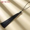 Fleco de Borla Larga de 12 cm Estilo Antiguo Cheongsam Hanfu Accesorios de Ropa Colgante para Coche Marcapáginas Venta al por Mayor