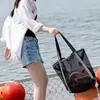 Comercio Exterior Internet Popular Bolsa de Playa Plegable de Malla Bolsa de Almacenamiento Rápido Juguetes para Niños para Exteriores Bolsa de Almacenamiento de Herramientas para Cavar Arena