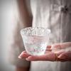 Juego de Tazas de Cristal Congelado de la Ciudad Prohibida Juego de Té de Vidrio Taza de Té Taza de Té Pequeña Taza Maestra para Mujer Taza Pequeña