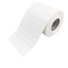 Etiqueta adhesiva de papel recubierto de 50 x 15 cm, etiqueta con logotipo, código de barras, tamaño de vaso, etiqueta de muestra de alimentos