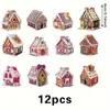 Adornos Navideños de Productos Nuevos Transfronterizos Caramelo de Colores Paletas Tren Plano Decoraciones Decoración del Hogar