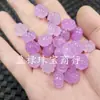 Cuentas de Calabaza Morada Jade Cuentas Sueltas Cuarzo Morado Roca de Jade Melón de la Suerte Cuentas de Ábaco Hebilla de Jade Pulsera Accesorios de Joyería Cuentas