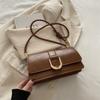 Bolso pequeño de estilo coreano para mujer, nuevo bolso de moda de invierno 2024, bandolera de estilo occidental, bolso cuadrado pequeño para uso diario.