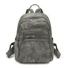 Mochila transfronteriza versión coreana para mujer otoño 2026 nueva elegante PU personalizada mochila de viaje para mujer moderna mochila escolar para estudiante