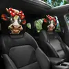 Funda para reposacabezas de coche con diseño de cachorro animal, funda de asiento a prueba de polvo, estilo lindo, almohada de coche, almohada para el cuello