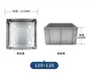 Acessórios para Calha de Sol Conexão de Canto Acessórios de Conexão Solar Instalação em Tubo Quadrado Fixador de Tubo Quadrado Universal