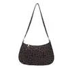 Bolso de Hombro con Estampado de Leopardo 2026, Bolso de Hombro de Moda y Versátil, Diseño de Nicho de Alta Gama, Bolso de Mano Retro para el Trabajo