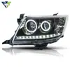 Adecuado para la modificación del conjunto de faros de Hilux VIGO 2012-2014 con luces de circulación diurna LED y intermitentes secuenciales