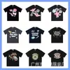 Bpm Transfronterizo Planeta Roto Estilo Americano Marca de Moda Tendencia Pareja Digital Camiseta Unisex de Manga Corta Holgada Moda de Verano Transfronteriza