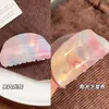 Estilo coreano Color-mudando Grab Clip acrílico grande tubarão clipe Sweet elegante Hair Clip Mulheres Cabelo Costas Cabeça Cabelo Grab Hair Clip