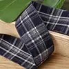 Fita de Xadrez Britânico Outono e Inverno Fita DIY Laço Feito à Mão Acessórios para Prendedor de Cabelo Roupas Sapatos e Chapéus Fitas Combinando