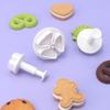 3 Peças Molde de Primavera Artificial Trevo Molde de Primavera Plástico Molde de Estampagem em Relevo Venda Direta da Fábrica Disponível em Estoque