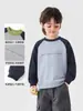 Sudadera forrada de forro polar para niño estilo Europa del Este, prenda de invierno, ropa de invierno para niño, nueva colección infantil 2026, ropa de invierno para niños