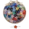 10 simples ins japonês vidro estrela-do-mar beira-mar DIY feito à mão furo reto miçangas pulseira colar acessórios material