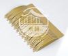 Tejas de Paja de Aluminio Simulado, Tejas de Paja Falsa de Plástico PE de Metal de Aluminio, Decoración de Paisaje de Sombrilla Ignífuga e Impermeable