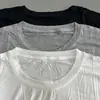 Camiseta de Manga Corta con Estampado de Letras Holgada de Modal para Mujer Verano Nueva Casual Versátil Cuello Redondo Superior Sensación Relajada