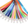 1,5 Lanyard com Fivela Integrada Fivela de Couro Fivela de Puxar Fácil Fivela Branca 2,0 Lanyard para Crachá de Peito Lanyard para Crachá de Trabalho
