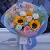 Brillante Temporada de Graduación Papel de Flor de Papel Dorado Papel de Regalo Gana el Primer Lugar en la Lista Dorada Tienda de Flores de Papel Kraft Arte Floral