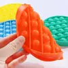 Set de Juguetes Sensoriales Push Pop Fidget en Stock Fiesta Regalo de Pascua Autismo Alivio del Estrés Materiales Didácticos