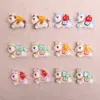 Adornos de Resina de Caballo del Zodiaco de Año Nuevo Accesorios para el Cabello DIY Pinzas para el Cabello Pegatinas para Fundas de Teléfono Accesorios de Colgante para Llavero