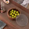 Caja de Frutas Apilable Estilo Chino para Mesa de Café de Sala de Estar, Caja de Frutas y Snacks Estilo Chino, Plato de Frutas de Madera Maciza de Lujo de Gama Alta, Bandeja de Frutas de Madera